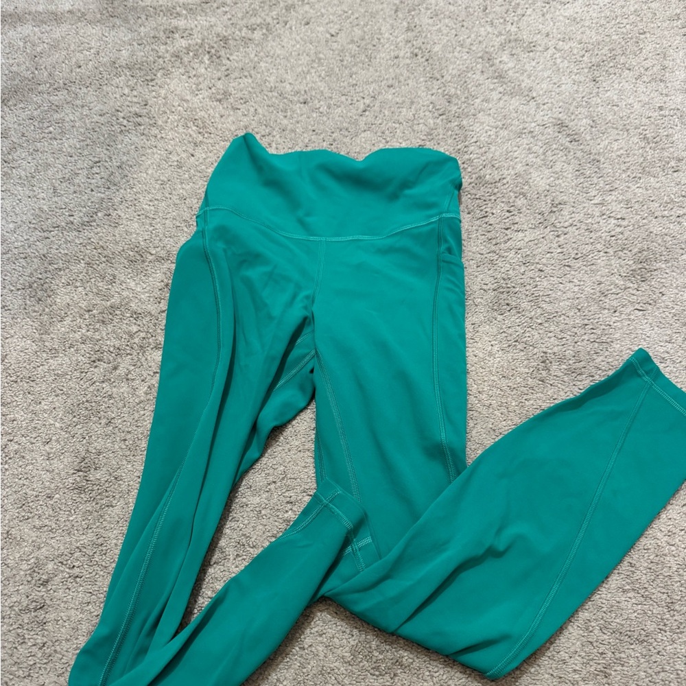 lululemon athletica Teal High-Rise Leggings